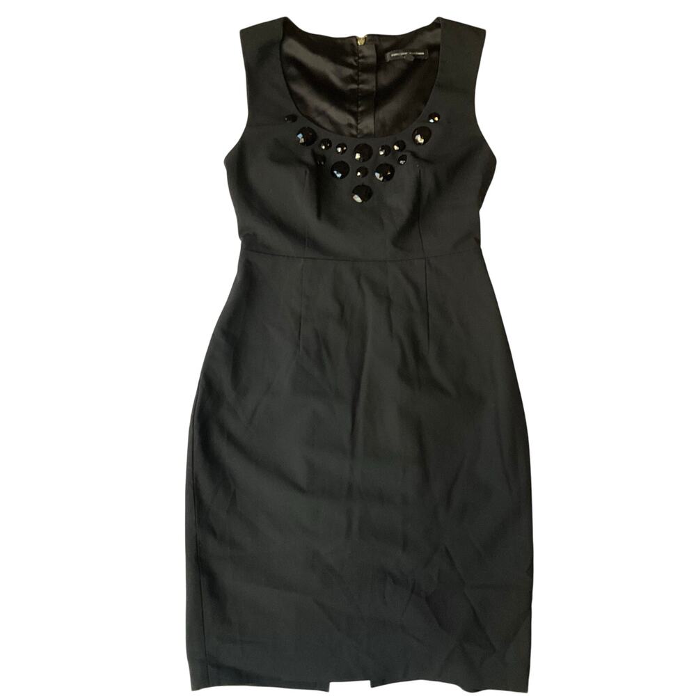 Express Design Studio Women Dress size 2 Sleeveless Knee Length Formal Black